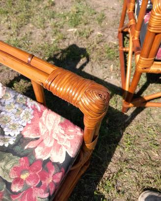 salotto in bamboo