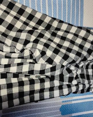 Camicia black&White maniche lunghe 