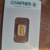 Lingotto oro 1 grammo