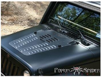 Griglia cofano Poison Spyder per Jeep Wrangler JK