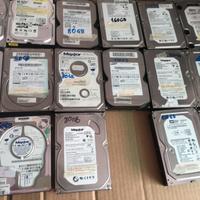 Hard disk per pc fissi attacco IDE da 120Gb a 1Gb
