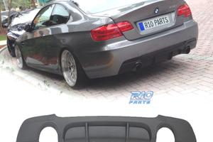 DIFFUSORE BMW E92 E93 LOOK M PERFORMANCE NERO OPAC