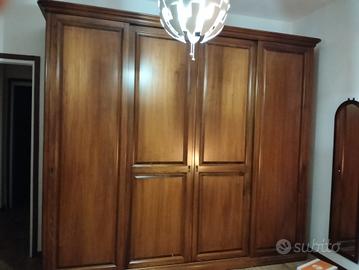 camera da letto rustica 