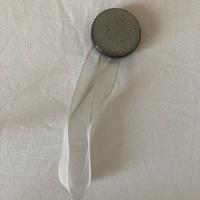 Fermatende a calamita grigio perla