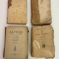 Lotto n.4 libri antichi