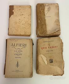 Lotto n.4 libri antichi