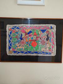 Pittura a tempera  Messicana certificata 