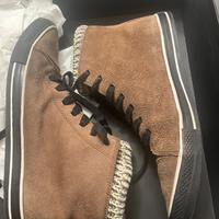 Sneakers vintage Dolce & Gabbana camoscio - 42