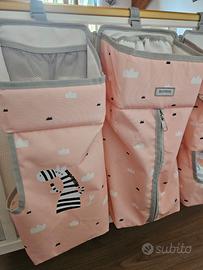 Organizzatore per lettino bambini