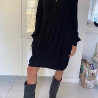 Abito Denny Rose in viscosa nero