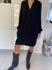 Abito Denny Rose in viscosa nero