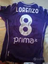 Maglietta Fiorentina autografata