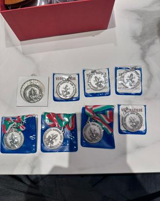 Medaglia raduno arma cavalleria vari anni