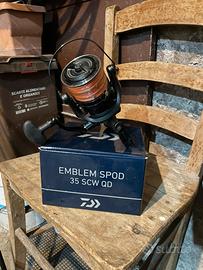 Mulinello daiwa emblem spod 35