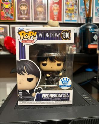 Funko pop Wednesday with cello 1310 exclusive