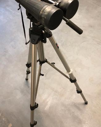 TREPPIEDE PROFESSIONALE con BINOCOLO GIANT 80