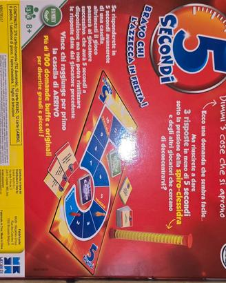 gioco da tavolo " 5 secondi "