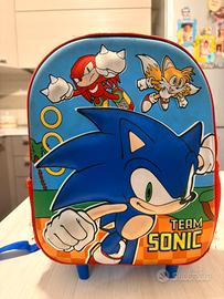 Zaino per asilo Sonic