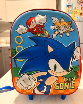 Zaino per asilo Sonic