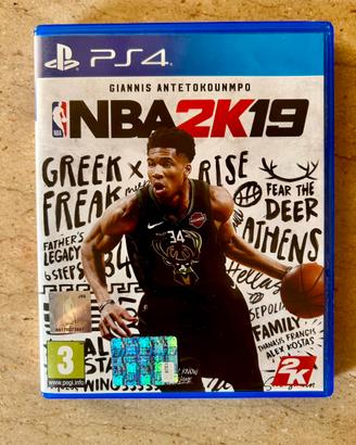 Gioco Basket NBA 2019 pee PS4