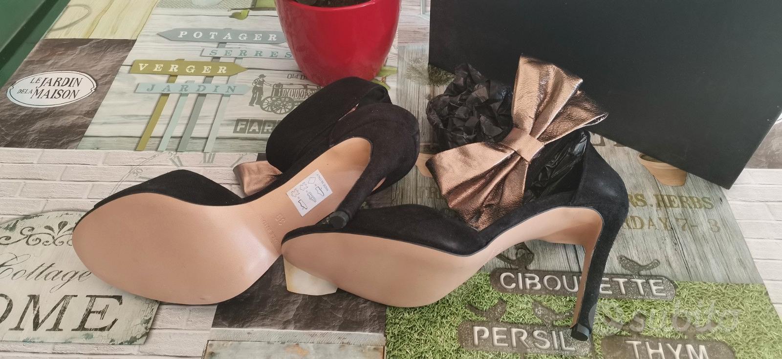 Scarpe donna tacchi alti Federica stella fiocco Abbigliamento e