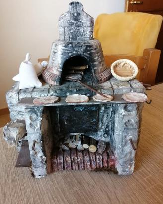 Forno per presepe per pastori 24/30 cm