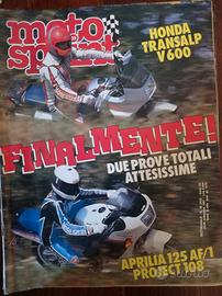 Rivista MOTOSPRINT numero 39 del 1987