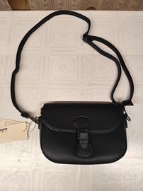 Elegante borsa a tracolla in pelle  nera Dublin 