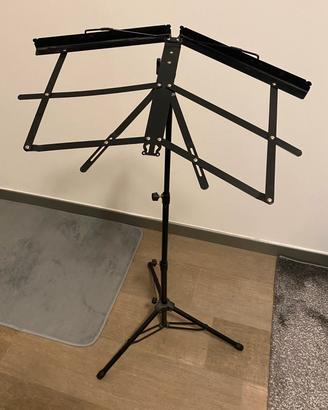 Leggio Rayzm per musica spartiti con custodia