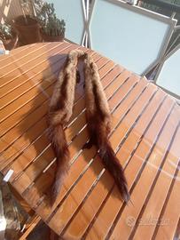 Visone naturale  stola/sciarpa vintage 