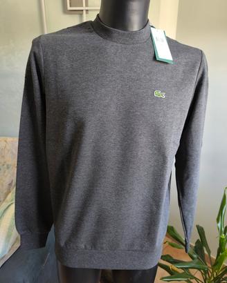 FELPA GIROCOLLO LACOSTE ORIGINALE 