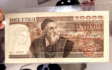 Banconota 20.000 Tiziano Repubblica Italiana-RARA