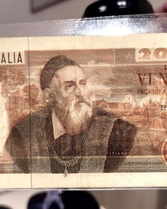 Banconota 20.000 Tiziano Repubblica Italiana-RARA