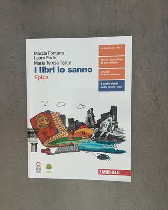 Libro “i libri lo sanno, epica”
