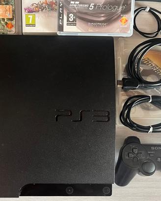 PlayStation 3 Slim con giochi