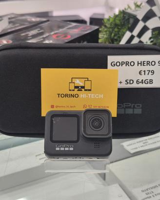 Go Pro Hero 9 + SD 64GB - PROMO