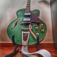 IBANEZ AFS ARTCORE AFS75T METALLIC GREEN FLAT