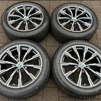 set 4 cerchi in lega originali bmw X6 m