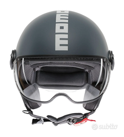 CASCO MOMO FGTR CLASSIC E2206 CANDY OTTANIO BIANCO