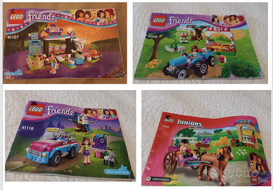LEGO set completi 41116 - 41026 - 10726 - 41127