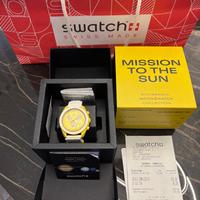 Swatch x Omega Sun