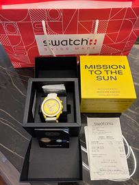 Swatch x Omega Sun