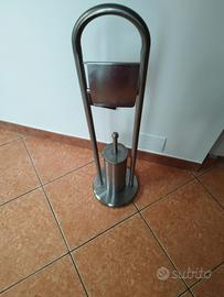 portarotolo è spazzolino bagno 