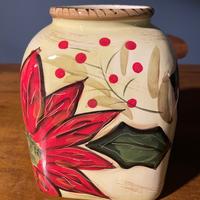 Vaso da fiori natalizio