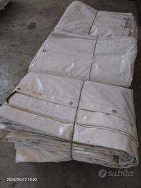 Coperture per tendone in PVC bianche
