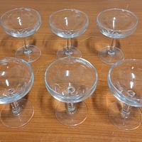 Set 6 coppe da champagne/martini