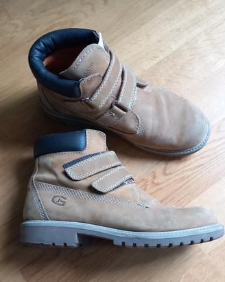 SCARPONCINO INVERNO GRUNLAND N°37 COLORE OCRA
