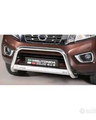 Nissan Navara NP300 2016> Bull Bar Anteriore inox