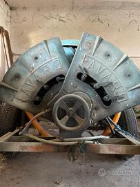 Rimorchio agricolo + botte da diserbo