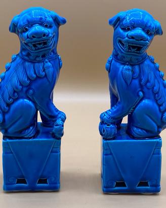 Coppia Cani Cinesi Foo Vintage